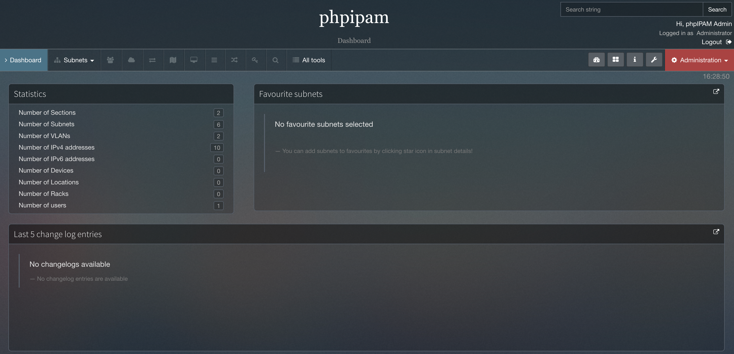 phpIPAM Homepage
