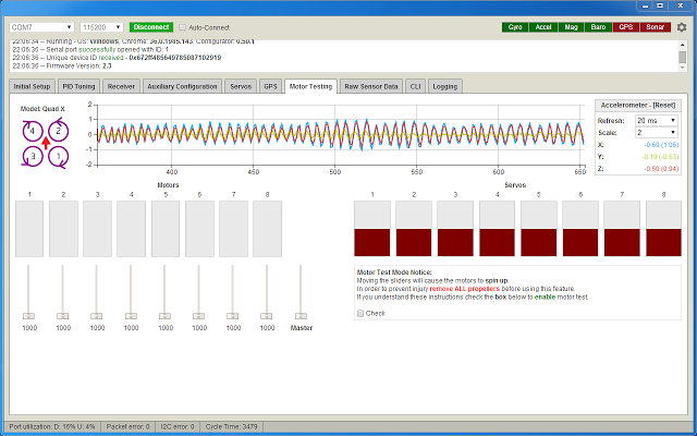 Cleanflight Gui