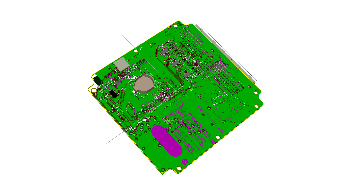 Isometric View of Bottom of Frankenso