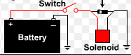 Solenoid Flyback Diode Wiring