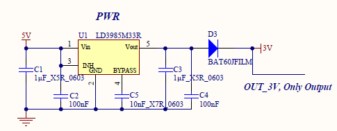 Regulator schematic