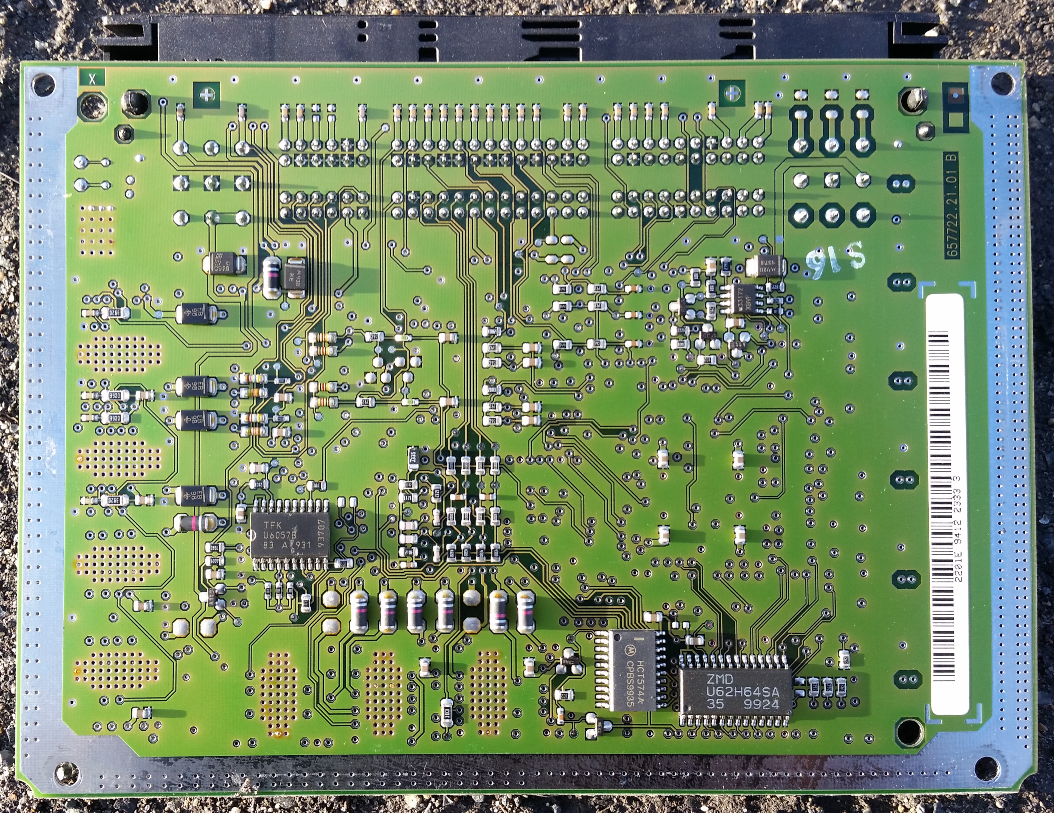 PCB back