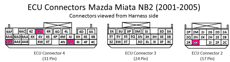 ECU pins