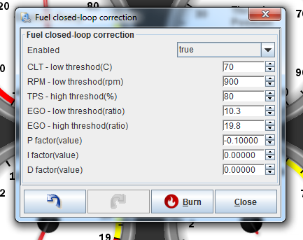 Fuel PID options