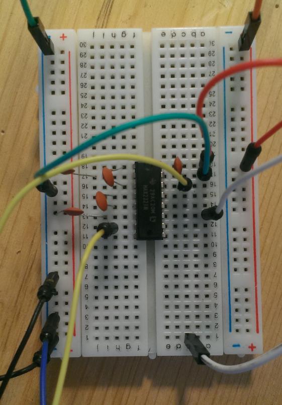 MAX232 on a Breadboard