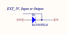 D1 Diode schematic