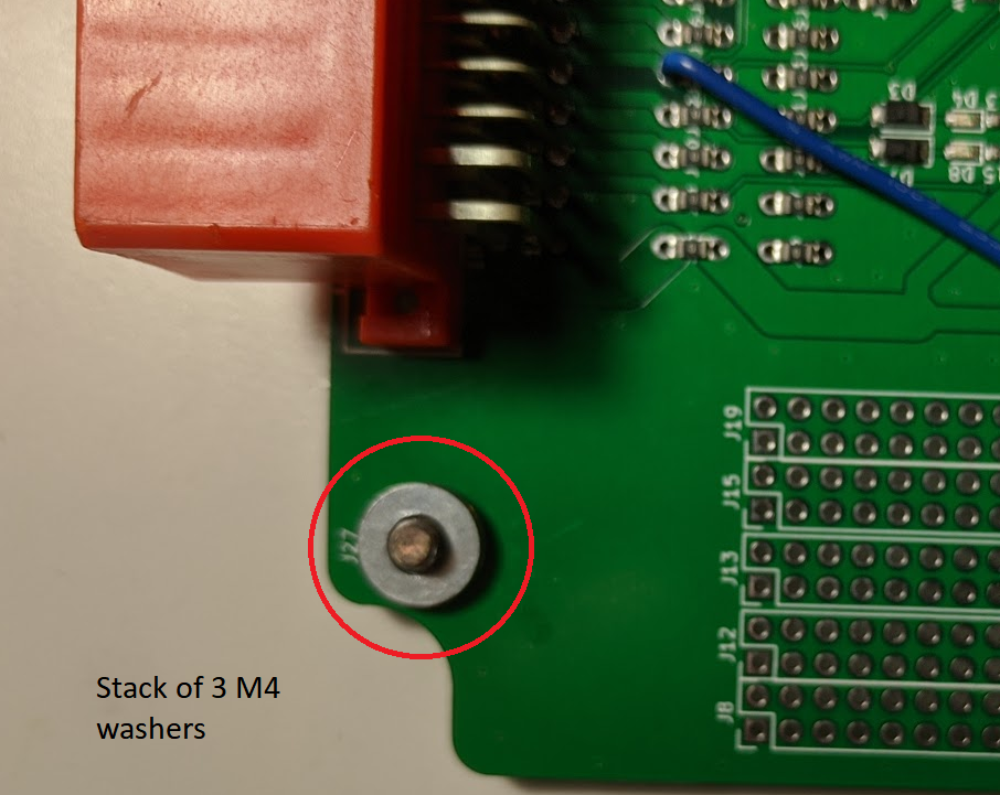 M4 washers mounting