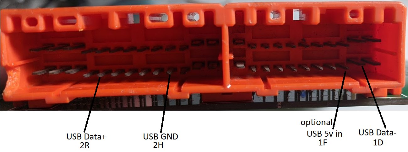 USB main connector